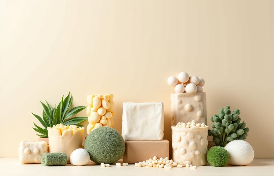 Materiales biodegradables packaging