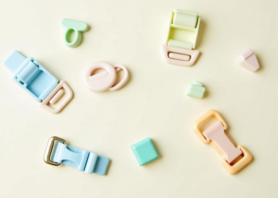 Herrajes seguros para accesorios infantiles